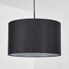 Soungou Hanglamp, Hanglamp Zwart, Wit, 1-licht