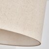 Flemming Hanglamp, Hanglamp Beige, Wit, 1-licht