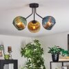 Koyoto Plafondlamp, Kogellampje 42 cm Blauw, Goud, Groen, Duidelijk, 3-lichts