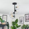 Koyoto Plafondlamp, Kogellampje Duidelijk, 4-lichts