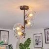 Koyoto Plafondlamp, Kogellampje Duidelijk, 4-lichts