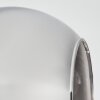 Koyoto Plafondlamp, Kogellampje 32 cm Chroom, Rookkleurig, 4-lichts