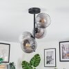 Koyoto Plafondlamp, Kogellampje 32 cm Duidelijk, Rookkleurig, 4-lichts