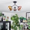Koyoto Plafondlamp, Kogellampje 42 cm Chroom, Goud, Duidelijk, Koperkleurig, Rookkleurig, 3-lichts
