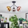 Koyoto Plafondlamp, Kogellampje 42 cm Chroom, Goud, Duidelijk, Koperkleurig, Rookkleurig, 3-lichts