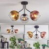 Koyoto Plafondlamp, Kogellampje 42 cm Goud, Duidelijk, Koperkleurig, Rookkleurig, 3-lichts