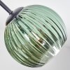 Koyoto Plafondlamp, Kogellampje 82 cm Blauw, Goud, Groen, Duidelijk, 7-lichts