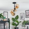 Ripoll Plafondlamp, Kogellampje Amber, 4-lichts