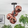 Ripoll Plafondlamp, Kogellampje Koperkleurig, 4-lichts