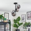 Ripoll Plafondlamp, Kogellampje Rookkleurig, 4-lichts