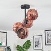 Ripoll Plafondlamp, Kogellampje Koperkleurig, 4-lichts