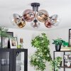 Koyoto Plafondlamp, Kogellampje 82 cm Goud, Duidelijk, Koperkleurig, Rookkleurig, 7-lichts