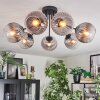 Koyoto Plafondlamp, Kogellampje 82 cm Duidelijk, Rookkleurig, 7-lichts
