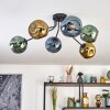 Ripoll Plafondlamp, Kogellampje Blauw, Goud, Groen, 6-lichts