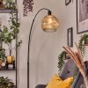 Ripoll Staande lamp, Booglampen Zwart, 1-licht
