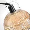 Ripoll Staande lamp, Booglampen Zwart, 1-licht