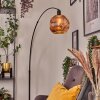 Ripoll Staande lamp, Booglampen Zwart, 1-licht