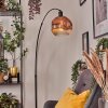 Ripoll Staande lamp, Booglampen Zwart, 1-licht