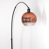 Ripoll Staande lamp, Booglampen Zwart, 1-licht