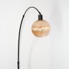 Koyoto Staande lamp, Booglampen Zwart, 1-licht
