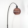 Koyoto Staande lamp, Booglampen Zwart, 1-licht