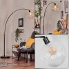 Ripoll Staande lamp, Booglampen Zwart, 1-licht