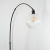 Ripoll Staande lamp, Booglampen Zwart, 1-licht