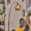 Ripoll Staande lamp, Booglampen Zwart, 1-licht