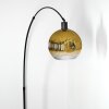 Ripoll Staande lamp, Booglampen Zwart, 1-licht