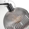 Ripoll Staande lamp, Booglampen Zwart, 1-licht