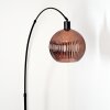 Koyoto Staande lamp, Booglampen Zwart, 1-licht