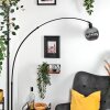 Ripoll Staande lamp, Booglampen Zwart, 1-licht