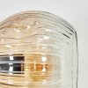 Ripoll Kogellampje, Wandlamp Amber, Duidelijk, Rookkleurig, 3-lichts