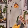 Ripoll Staande lamp, Booglampen Zwart, 1-licht