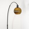 Ripoll Staande lamp, Booglampen Zwart, 1-licht