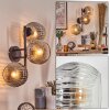 Ripoll Kogellampje, Wandlamp Duidelijk, Rookkleurig, 3-lichts