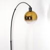 Koyoto Staande lamp, Booglampen Zwart, 1-licht