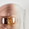 Koyoto Kogellampje, Wandlamp Goud, Duidelijk, Koperkleurig, Rookkleurig, 3-lichts