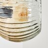 Ripoll Kogellampje, Wandlamp Amber, Duidelijk, Rookkleurig, 3-lichts