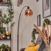 Ripoll Staande lamp, Booglampen Zwart, 1-licht