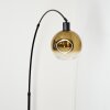 Ripoll Staande lamp, Booglampen Zwart, 1-licht