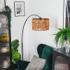 Cando Staande lamp, Booglampen Zwart, 1-licht
