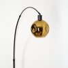 Ripoll Staande lamp, Booglampen Zwart, 1-licht