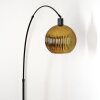 Koyoto Staande lamp, Booglampen Zwart, 1-licht