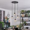 Ripoll Hanglamp, Kogellampje, Cluster hanglamp Duidelijk, 4-lichts