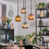 Ripoll Hanglamp, Kogellampje, Cluster hanglamp Goud, Koperkleurig, Rookkleurig, 4-lichts