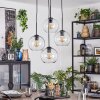 Koyoto Hanglamp, Kogellampje, Cluster hanglamp Duidelijk, 4-lichts