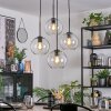 Koyoto Hanglamp, Kogellampje, Cluster hanglamp Duidelijk, 4-lichts