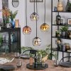 Ripoll Hanglamp, Kogellampje, Cluster hanglamp Chroom, Goud, Duidelijk, Koperkleurig, Rookkleurig, 4-lichts