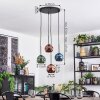 Ripoll Hanglamp, Kogellampje, Cluster hanglamp Blauw, Groen, Koperkleurig, 4-lichts